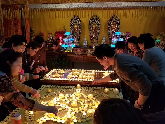 明日观世音菩萨成道日!积福慧供灯共修正在进行中… 明日观世音菩萨成道日!积福慧供灯共修正在进行中…